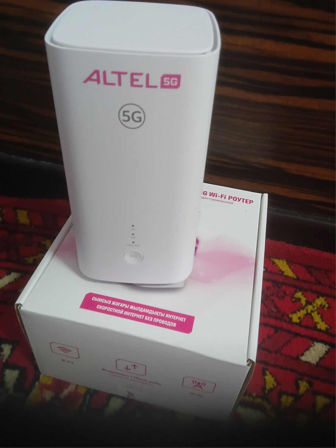 Новый абсолютно 5G алтел теле2 роутер модем стационарный
