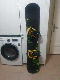 Placa snowboard Burton Cruzer 159 Wide Rocker cu legaturi Burton