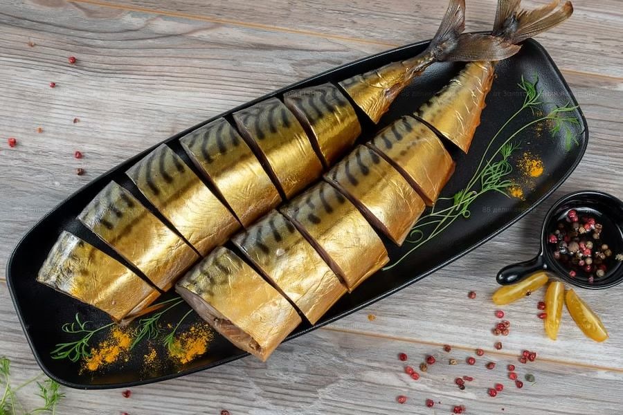 Форель скумбрия семга