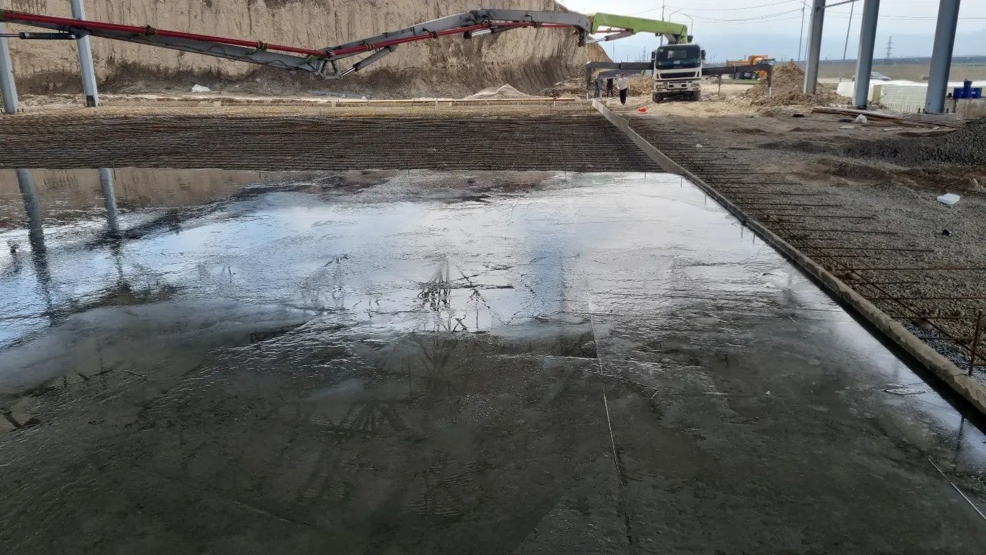 Заливка бетон и опалубка