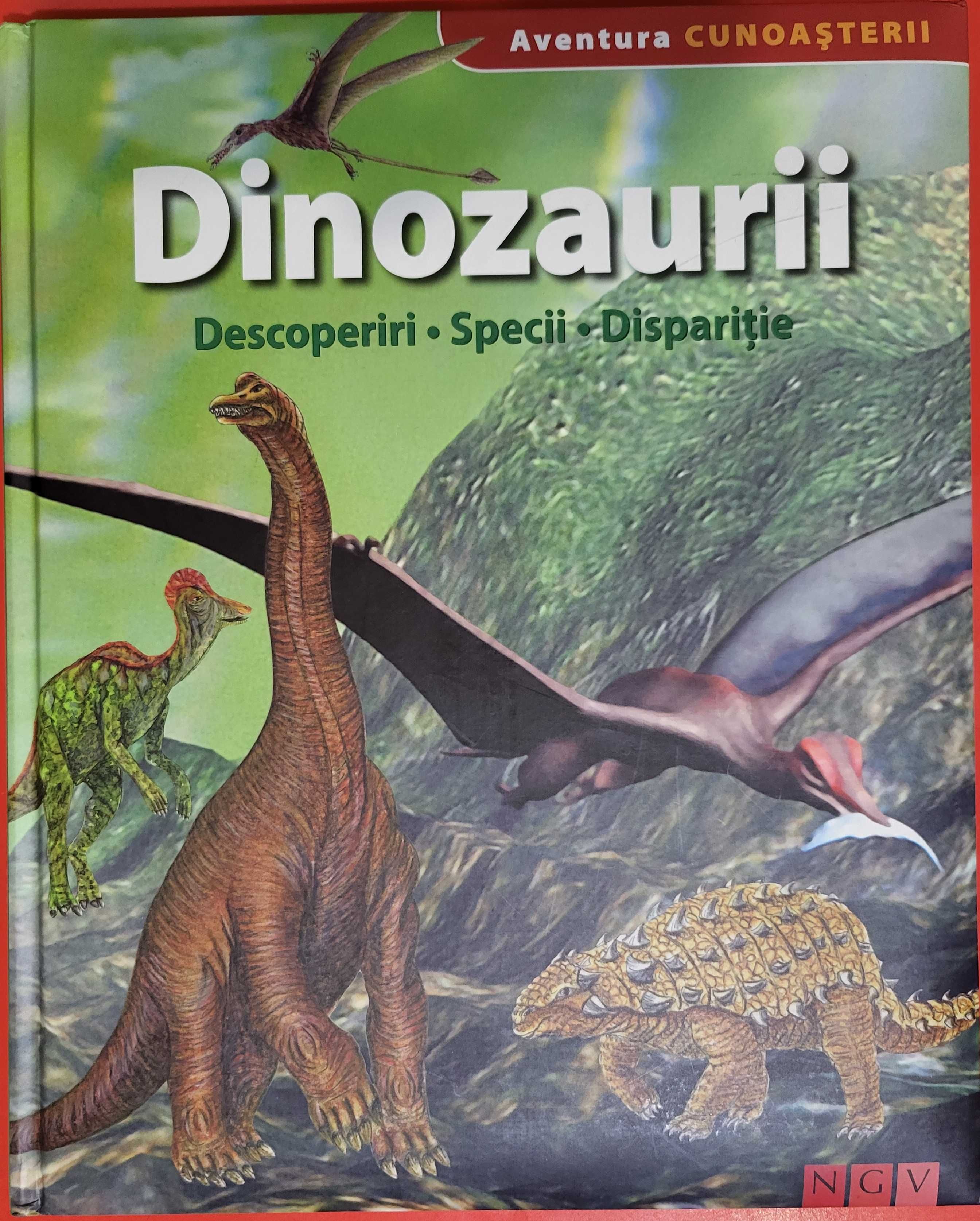 carte educativa Dinozaurii. Descoperiri, specii, disparitie.