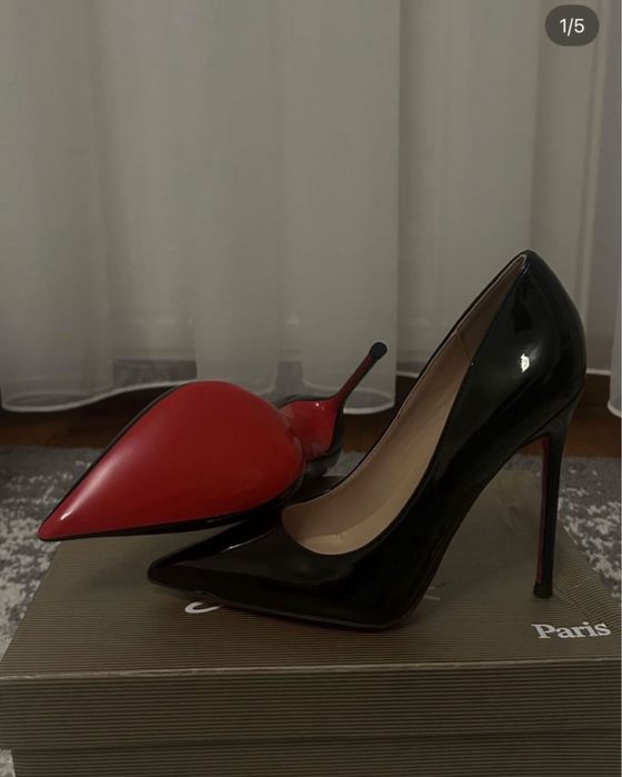 Pantofi Christian Louboutin piele pe comanda