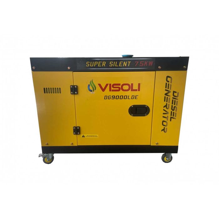 Generator Curent Electric Diesel Visoli™ 7.5KW cu carcasa Insonorizata