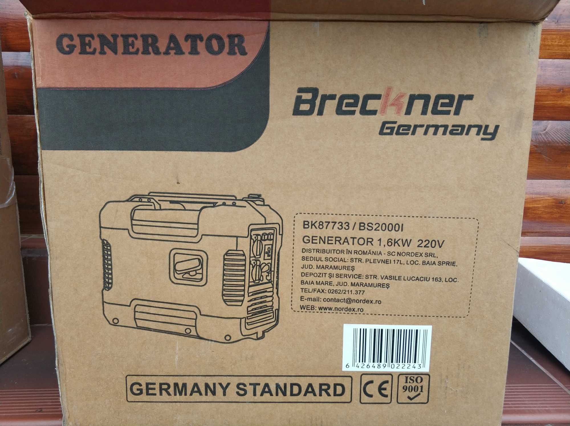 Generator pe benzina Breckner BK87733 (BS2000i)