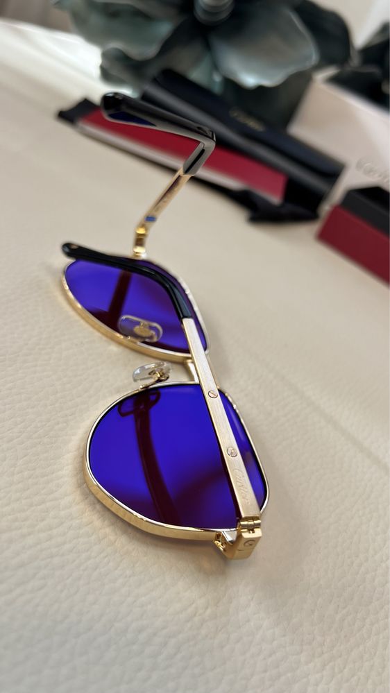 CARTIER CT0461S ochelari de soare noi gold