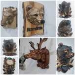 Decoratiun pe perete rustice