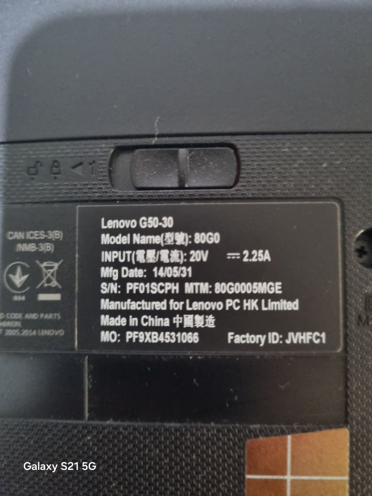 Lenovo IdeaPad G50-30