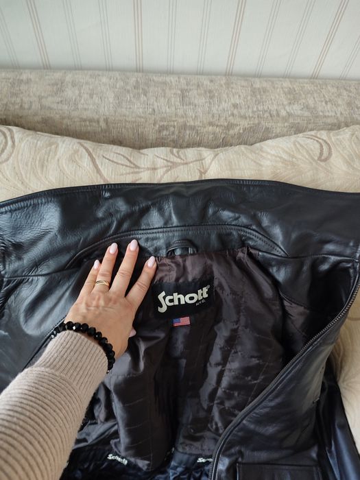 Естествена кожа яке Schott N.Y.C.