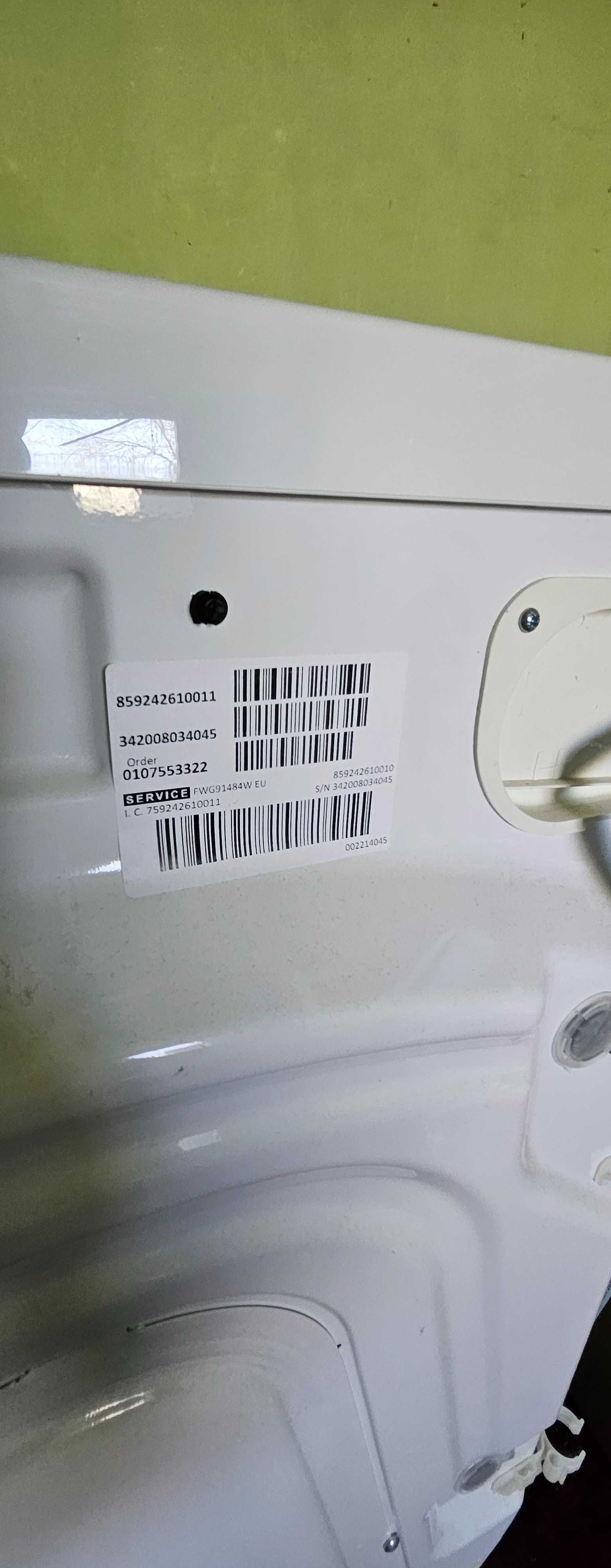 Пералня Whirlpool FWG 91484 W EU, Инверторен мотор, 1400 оборота, А+++