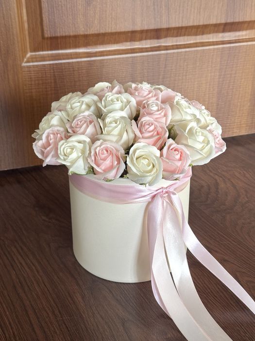 Мыльные розы мыльный букет цветы