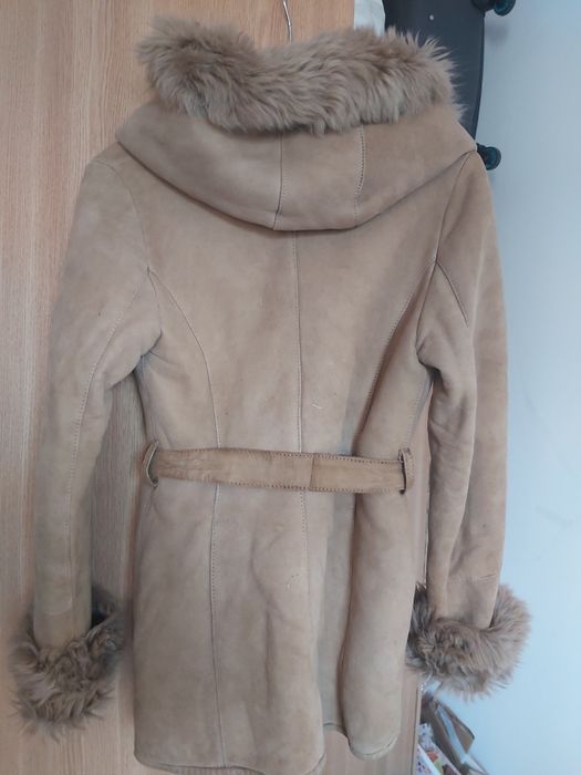 Cojoc din blana și piele naturala mărimea 38 sau S