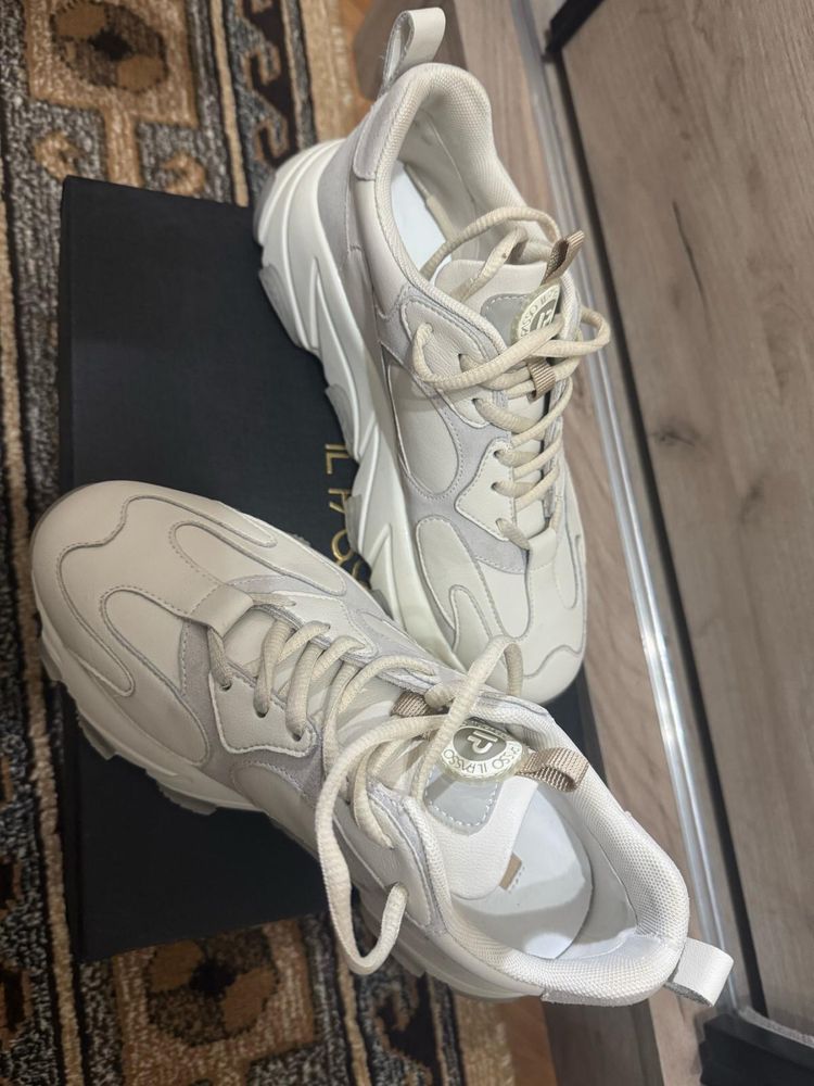 Sneakers femei LOVELLA il passo , piele, piele intoarsa