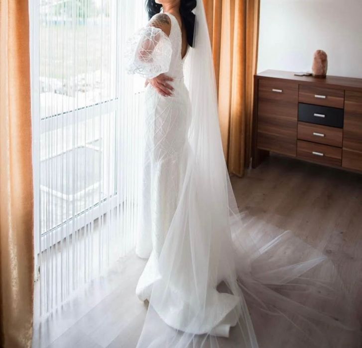 Rochie de mireasa tip sirena XS-S (Just Bride)