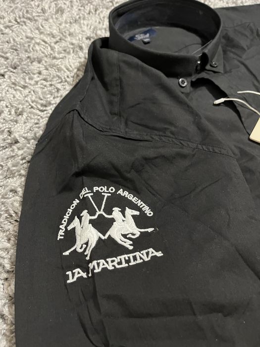 Черна мъжка риза