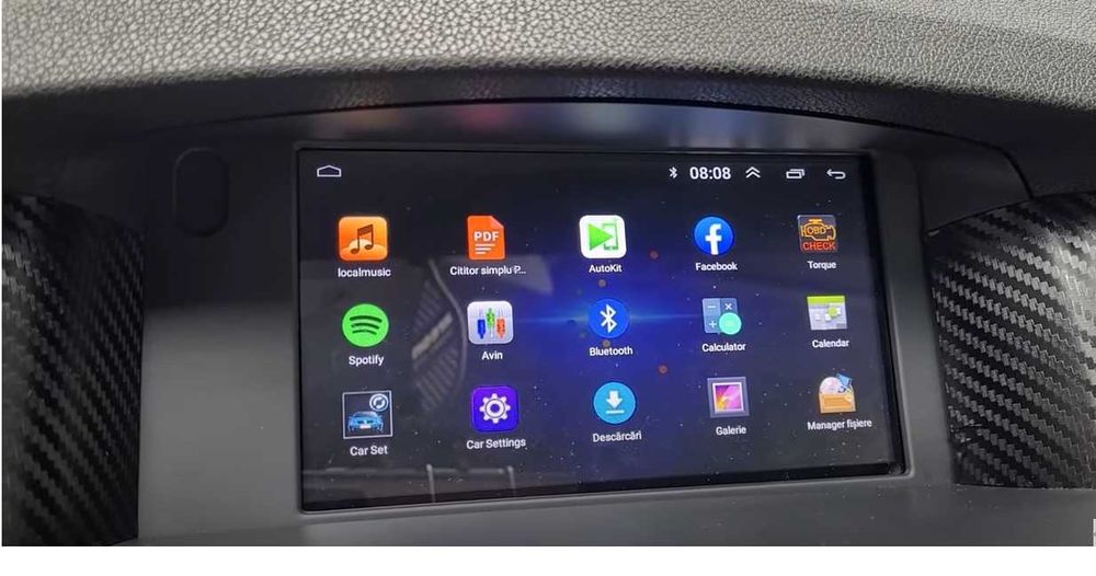 Navigatie Android Megane 2 si 3 ,Fluence + Rama speciala 7 sau 9 inch