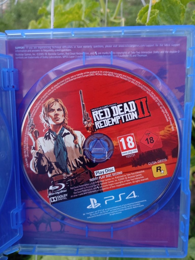 Здравейте продавам Red dead Redemption 2 за плейстейшън 4
