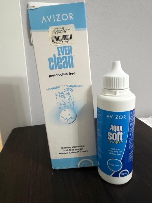 Продам средства для очищения линз