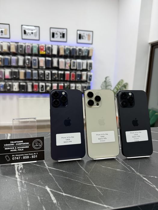 iPhone 14 Pro Max - 128Gb Si 256Gb - Ca NOI - Garantie!