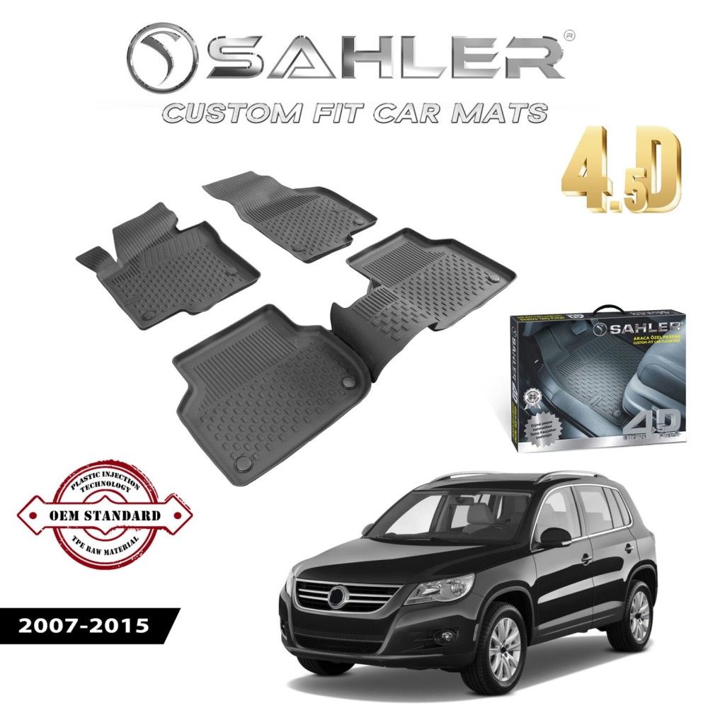 Гумени Стелки SAHLER 4D VOLKSWAGEN TIGUAN 2007 - 2015