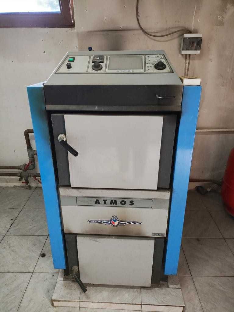 Vand centrala pe lemne ATMOS 40 KW.