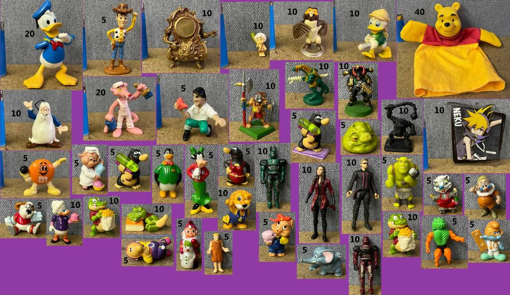 Figurine de colectie Kider si altele