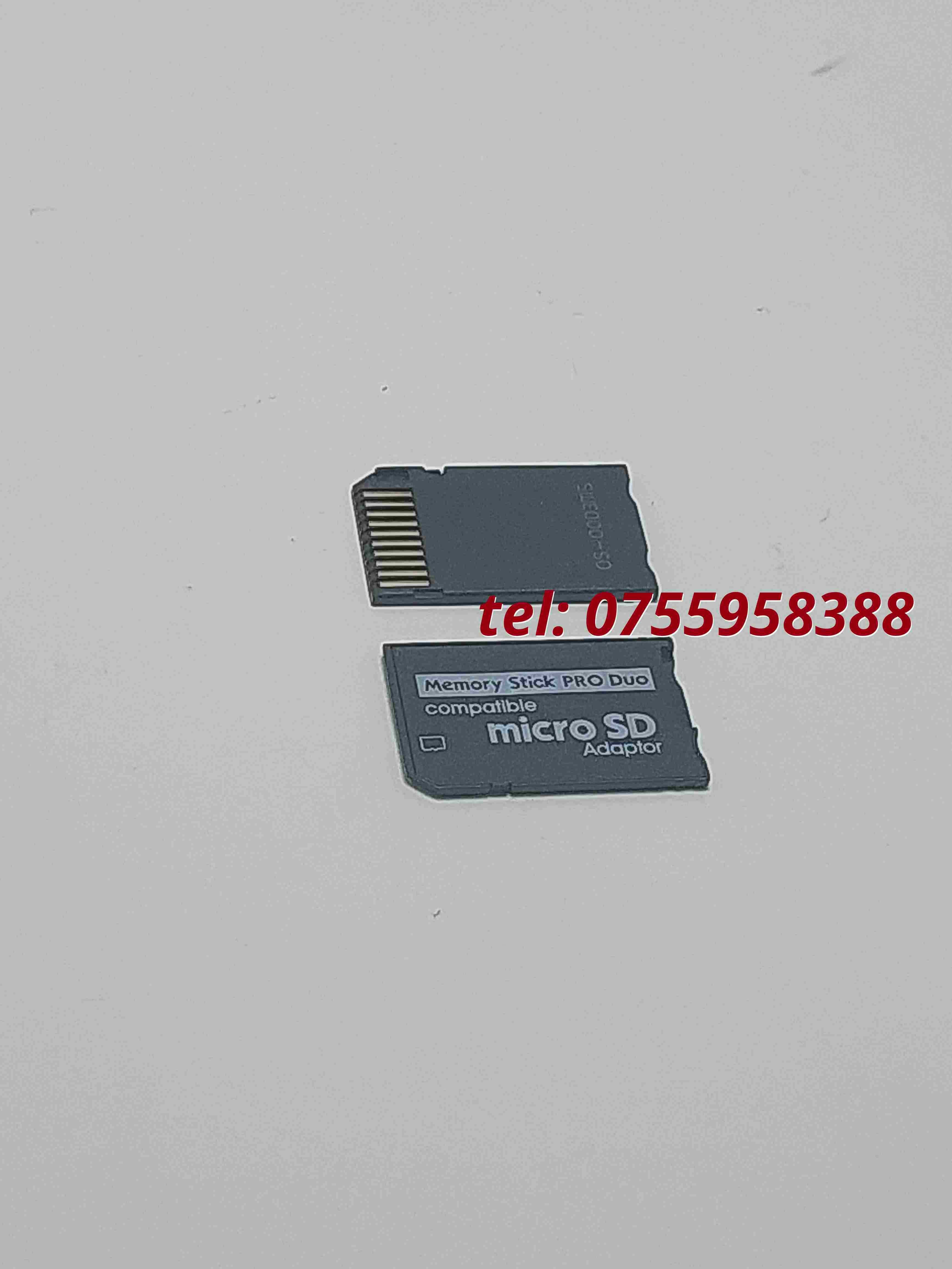 Adaptor Card De Memorie Micro Sd La Memory Stick Pro Duo Pentru Plays