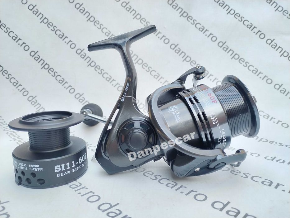 SET 4 Mulinete feeder si crap WINDBLADE SI 11-6000F  0,28mm/250m