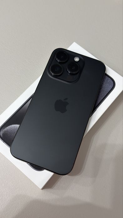 iPhone 15 Pro Black Titanium 1TB – predare personală Târgu-Mureș