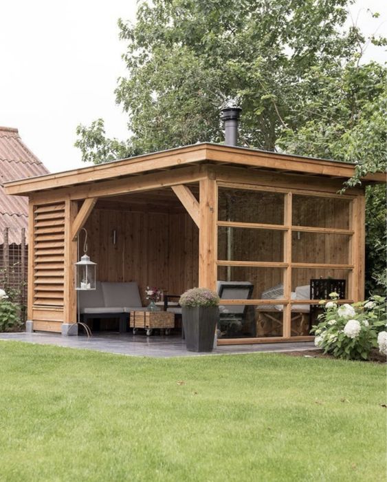 Terase pergole si foisoare din lemn de gradina