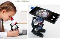 Детский оптический микроскоп. Увеличение в 1200 раз.