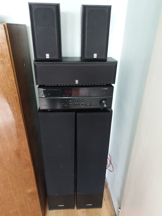 Комплект колони + ресийвър на YAMAHA
