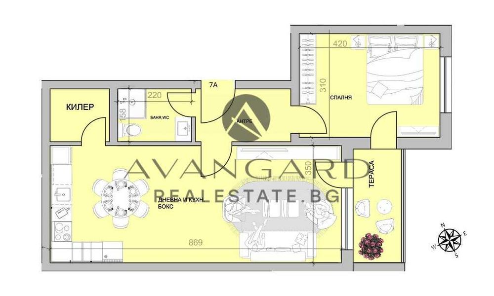 Продава се Двустаен апартамент в Пловдив, Христо Смирненски - 82 кв.м за 1391 €/кв.м - Снимка #5