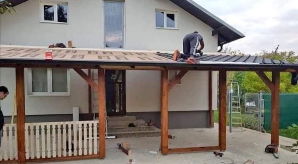 Vând foișoare si terase din lemn în toată România