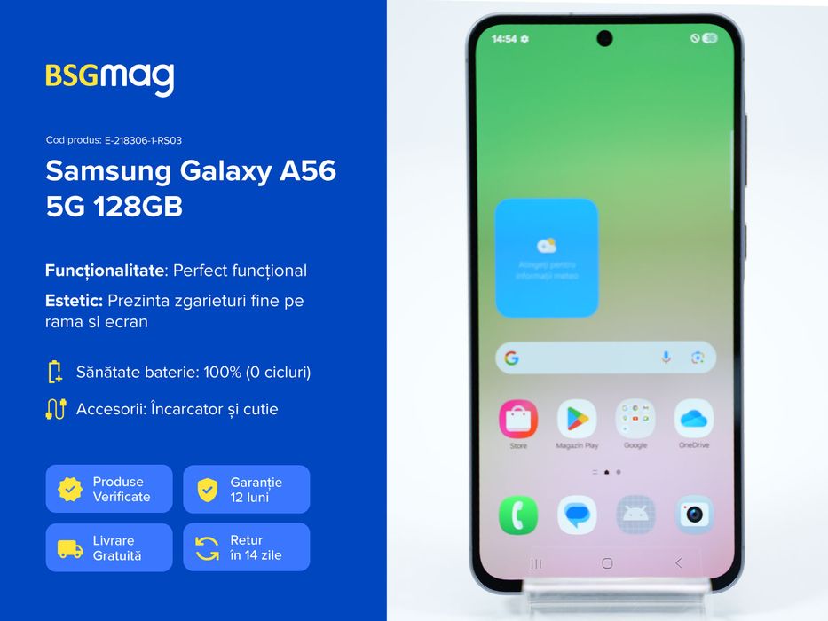Telefon Samsung Galaxy A56 5G 128GB - BSGmag