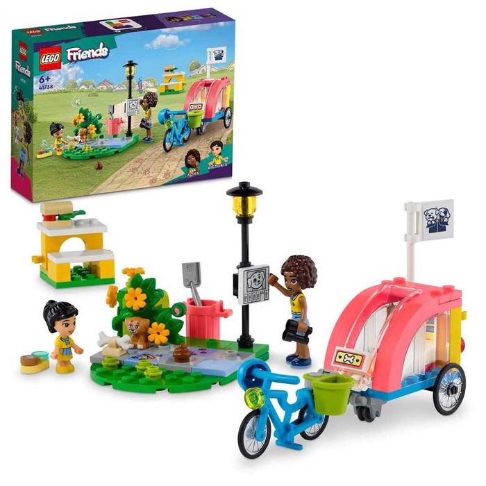 Ново - LEGO Friends Велосипед за спасяване на кучета