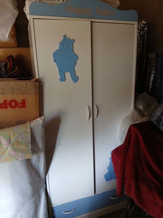 Продаю детски кравать и шкаф