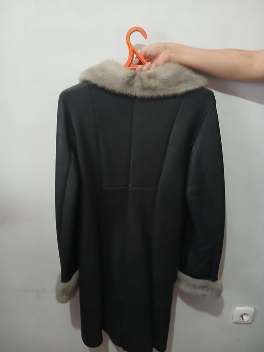 Дубленка с норкой