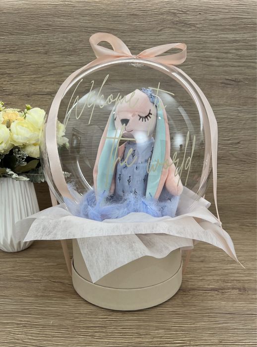 Cadou aranjament balon baby shower / botez / aniversare