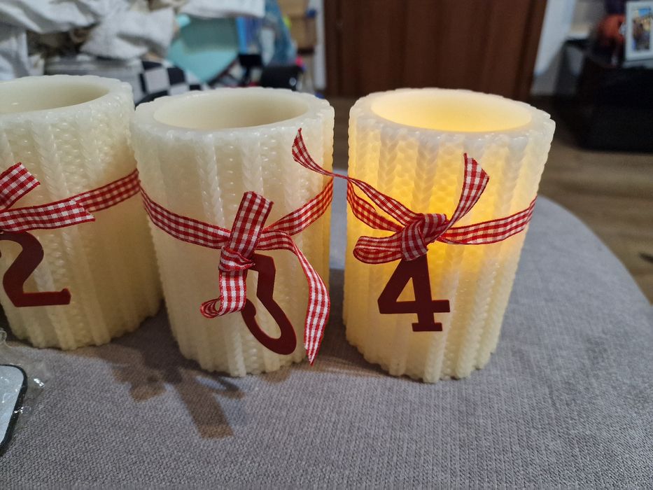 Lumanari decorative Cu Lumina pe baterii cu telecomanda