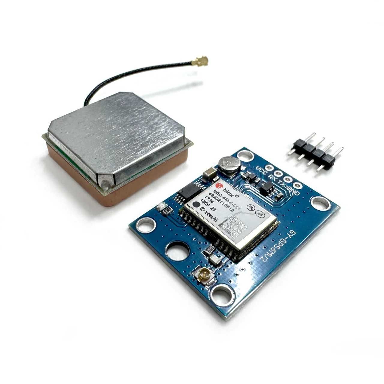 GPS модуль NEO-6M с интерфейсом UART