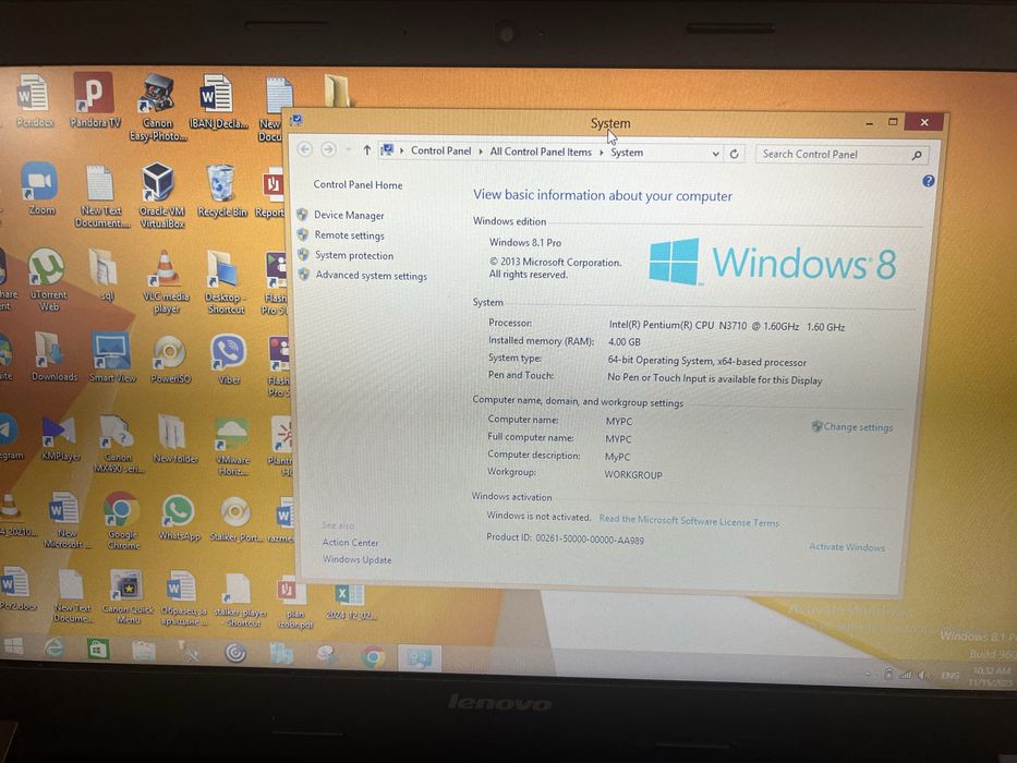Лаптоп Lenovo IdealPad B51-30