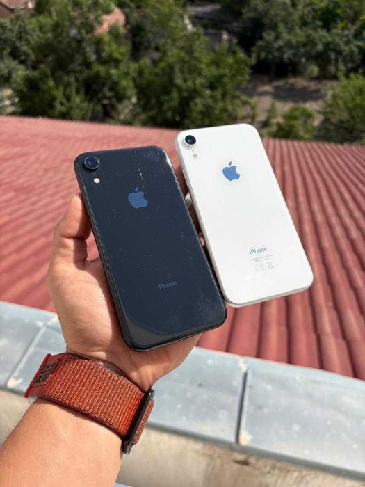 iPhone XR White/Black,Memorie 128GB, Baterie 100%, iOS 18.7.2 - FRUMOS