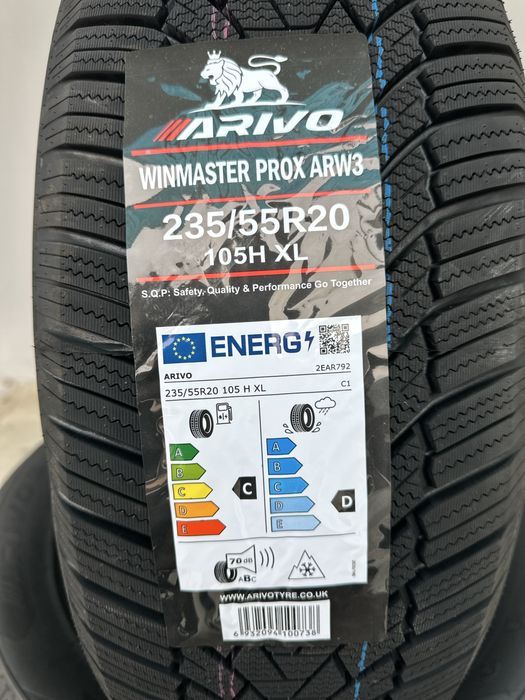 Нови зимни гуми ARIVO ARW 3 235/55R20 105H XL НОВ DOT БОРД 2355520