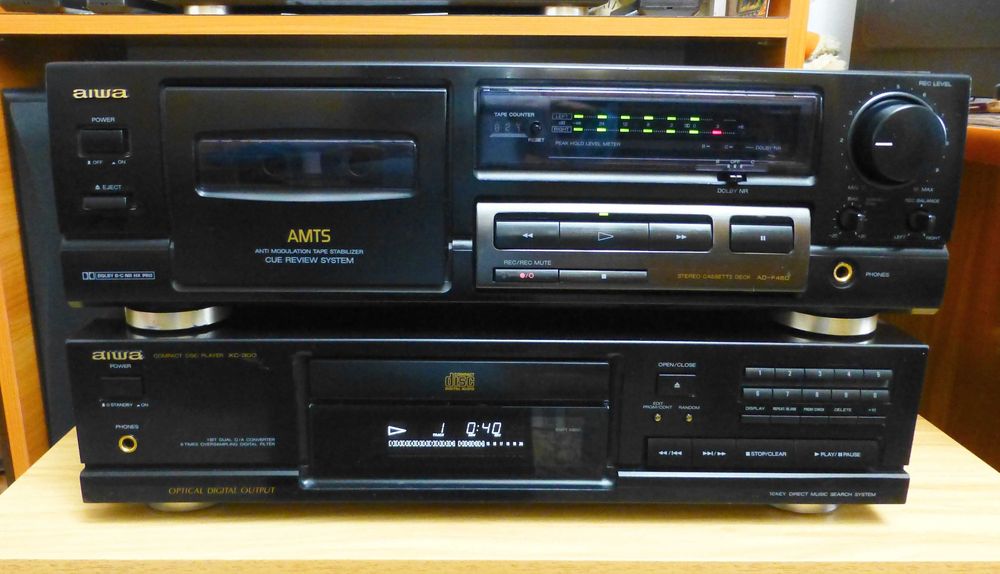 Deck si CD player Aiwa