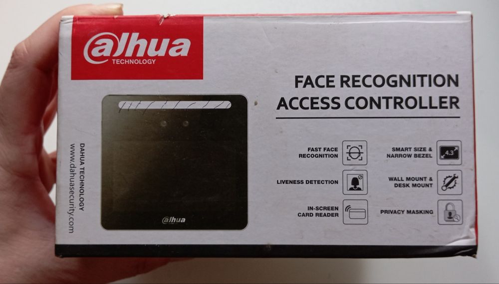 Биометрический терминал Dahua DHI-ASI3213G-MW