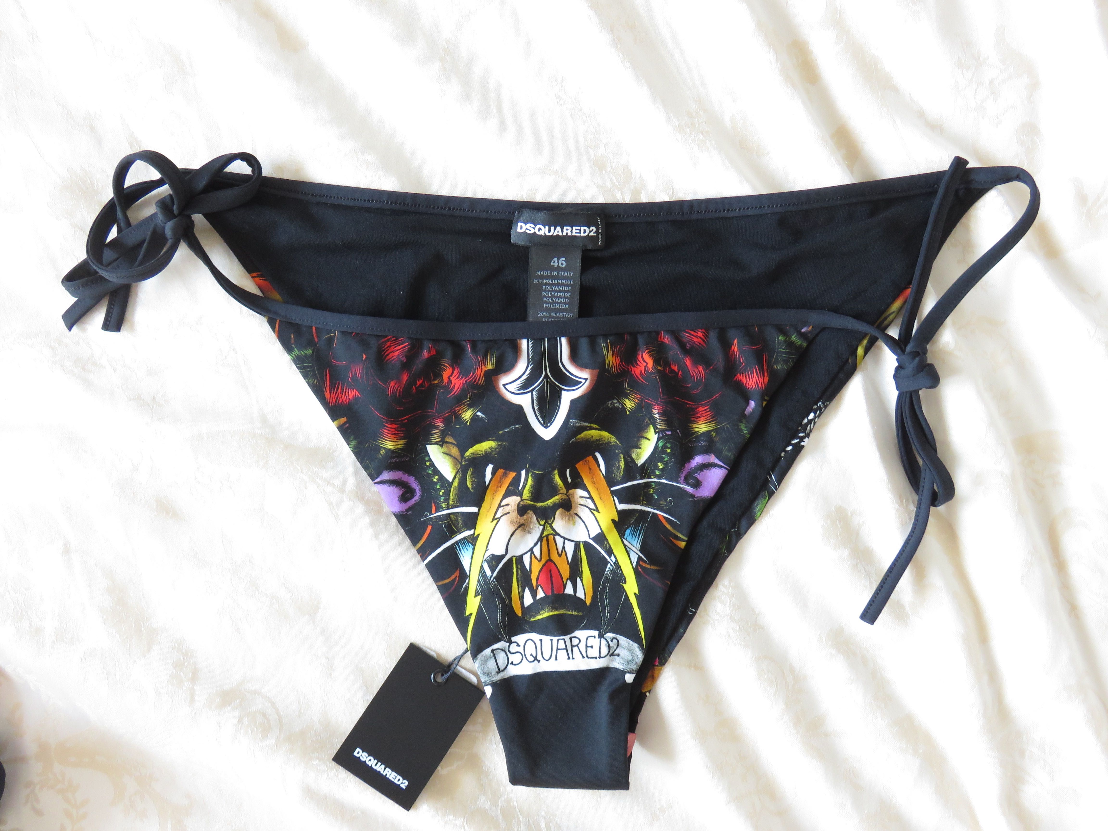 Комплект бански Dsquared2 от три части, S - M - L, нови