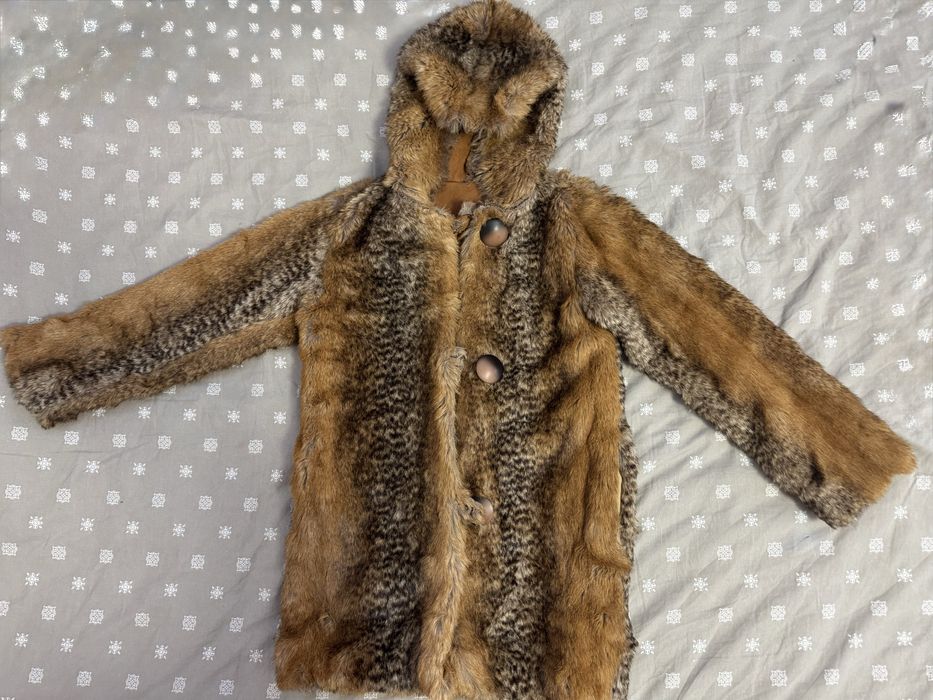 Детско палто от еко кожа