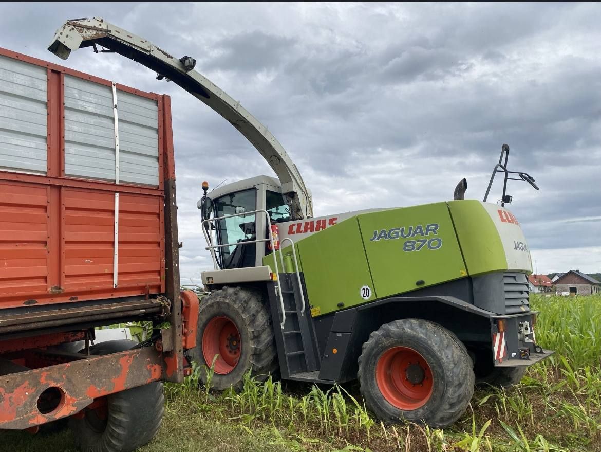 Claas Jaguar 870 Profistar + RU 600