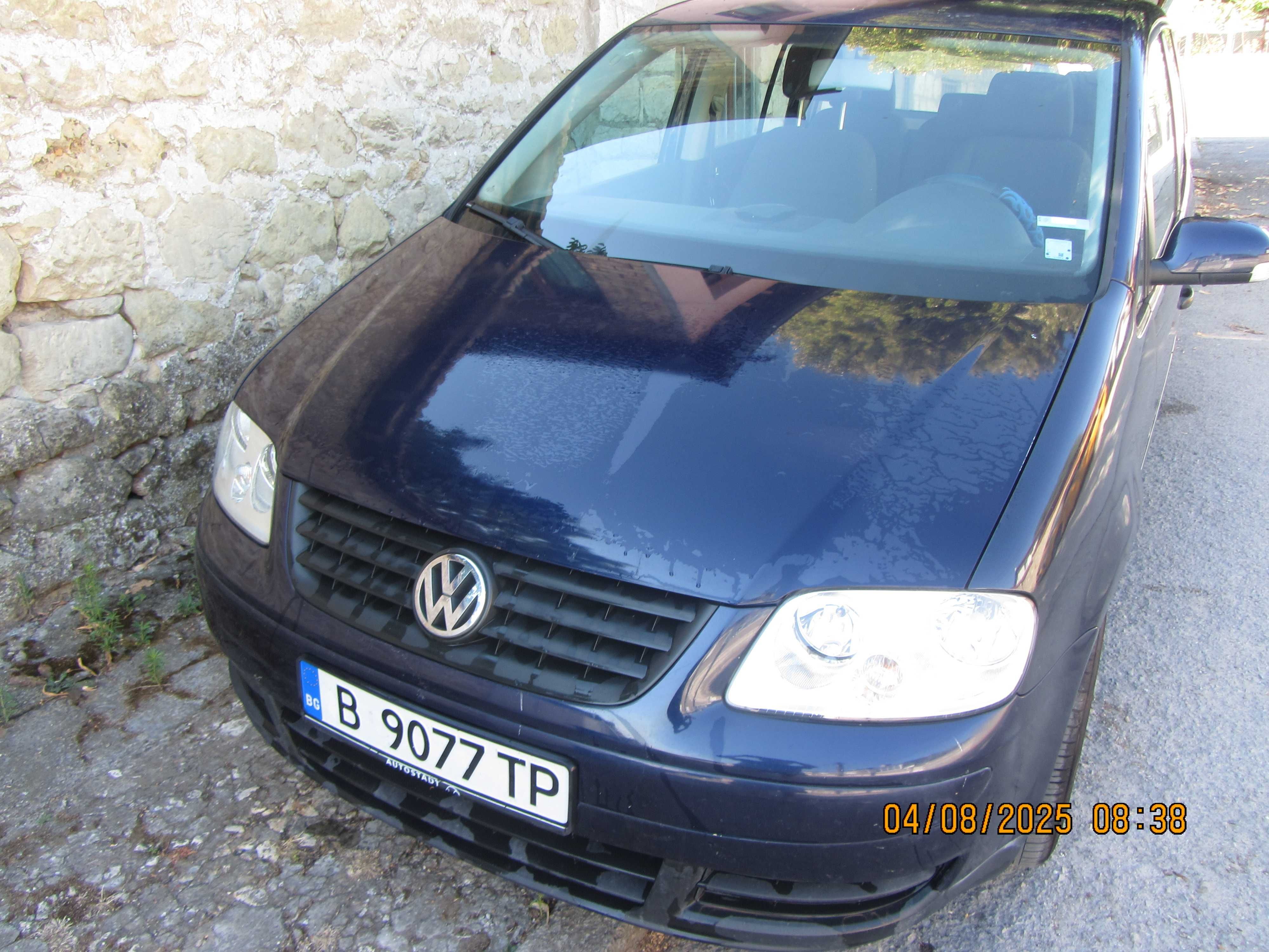 VW Turan газ/бензин/. 2005г.