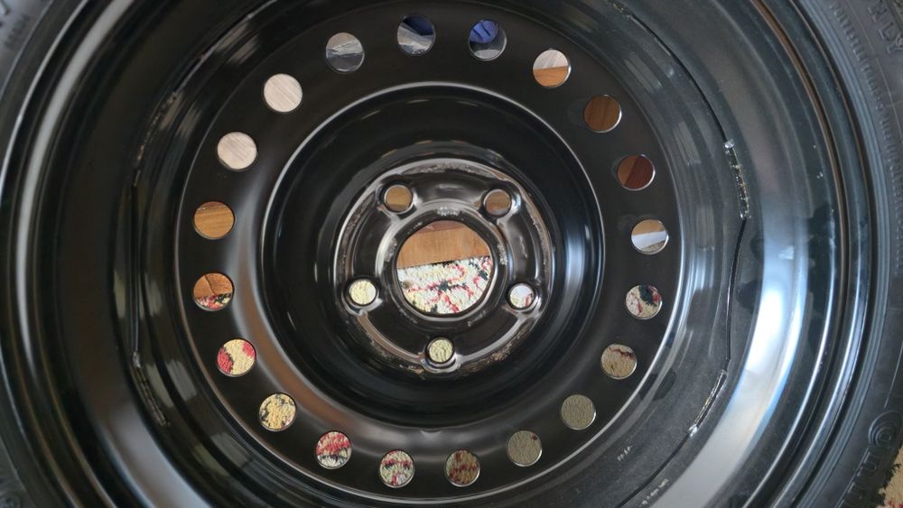 NEFOLOSITA Roata de rezerva originala GM 17 inch slim Continental